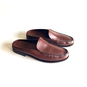 Cole Haan Brown Genuine Leather Mules size 9